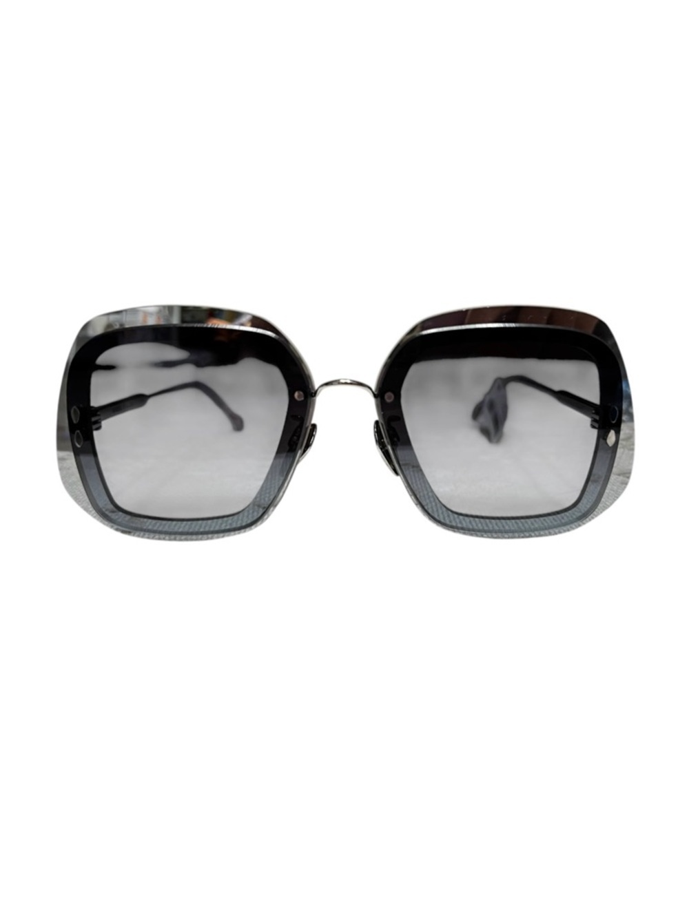 🌻NEW NWT Isabel Marant Adelyo Sunglasses IM0047S 427GB Silver/Mirror 58mm $320 - Picture 3 of 12